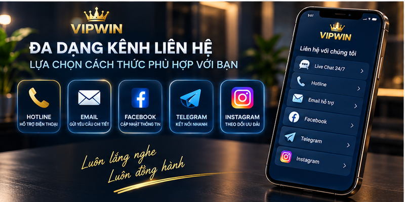đa dạng kênh liên hệ